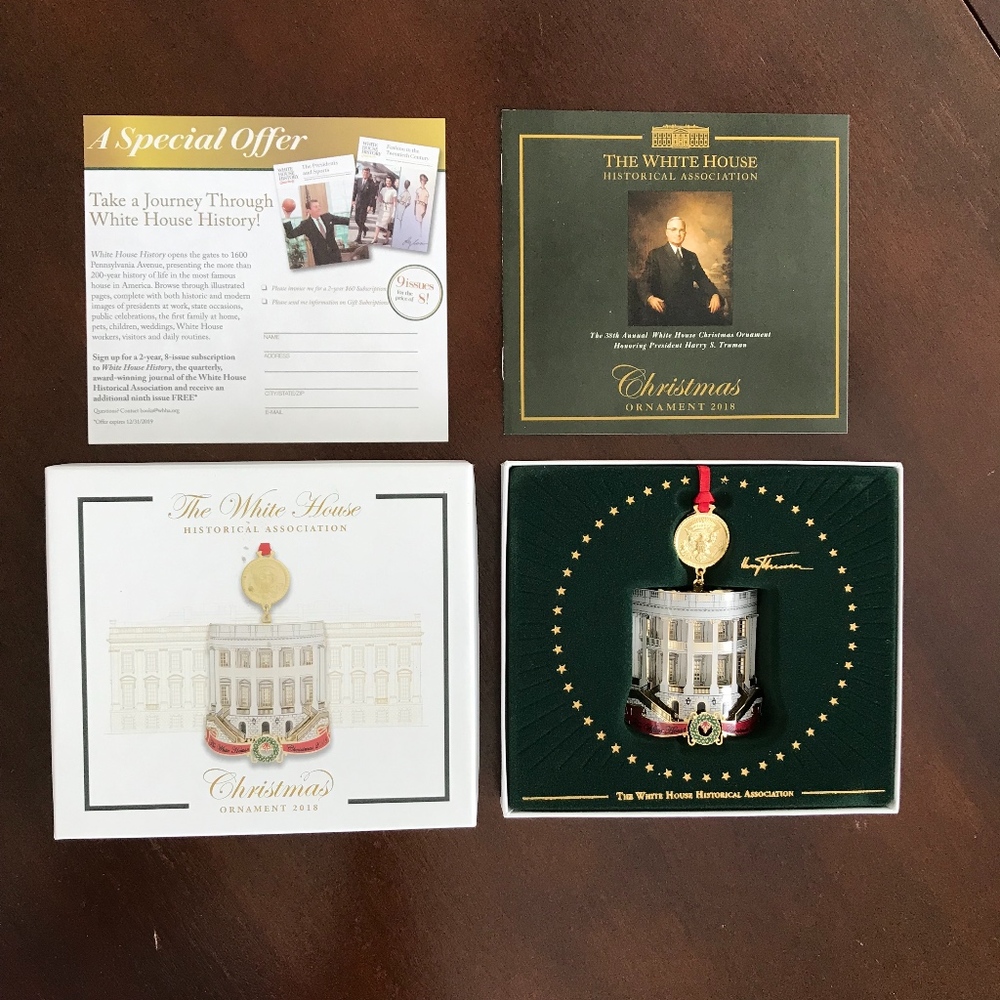 2018 White House Ornament